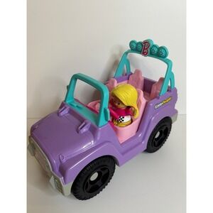 Fisher-Price Little People Barbie Beach Cruiser with 1 Figure